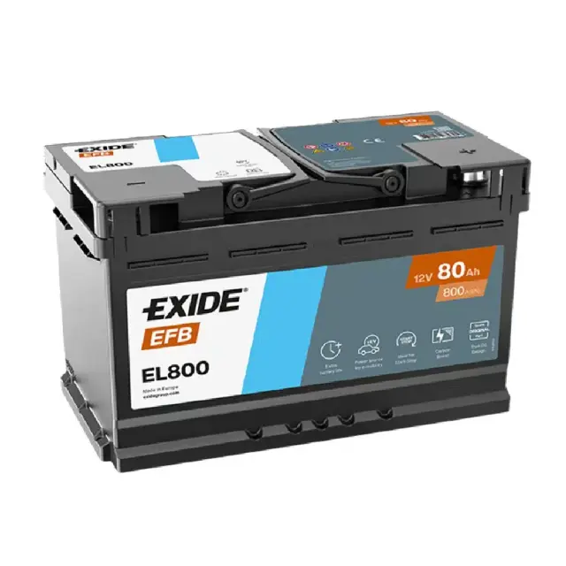 Μπαταρία EXIDE EFB EL800 12V 80Ah 800A (EN)