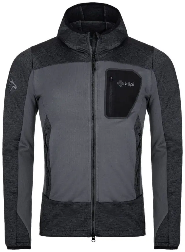 Freni-M Dark Grey Ανδρική Ζακέτα Fleece Kilpi - SM0202KI-DGY - L