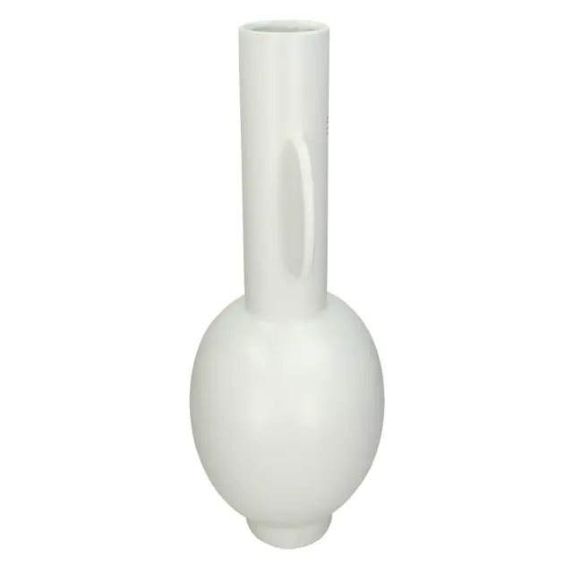 Βάζο Λευκό Κεραμικό 21.5x21.5x42.2cm 2