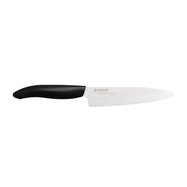 Kyocera Μαχαίρι Γενικής Χρήσης με Κεραμική Λάμα FK-130WH 13cm Silver-Black