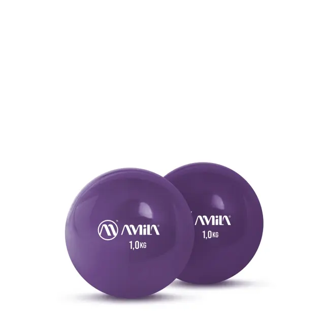AMILA Palm Ball Two-Pack 1,0Kg Μωβ (96712)