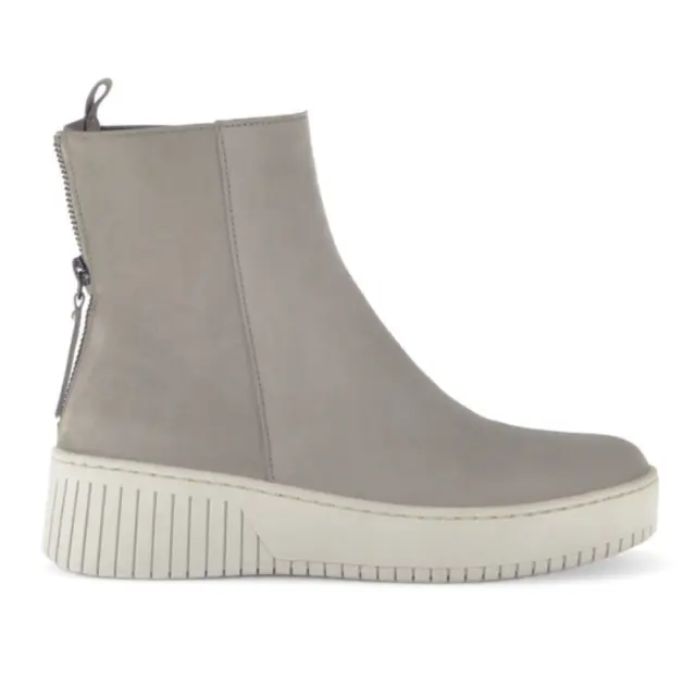Gabor Μποτάκια Γυναικείο δέρμα Nubuck Γκρί GAB/53631 78-FANGO