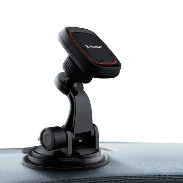 Techsuit® S6 Μαγνητική Βάση Κινητού Αυτοκινητού- Black 3