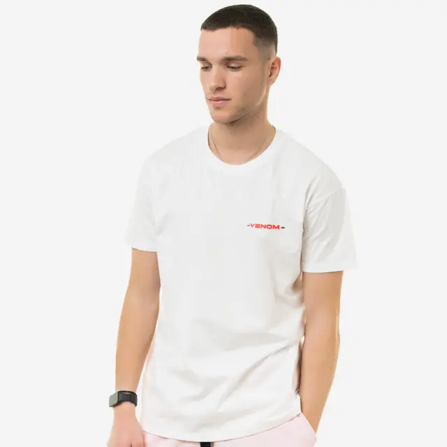 T-shirt Noshame® Λευκό με τύπωμα Venom - 122516 - XXL 3