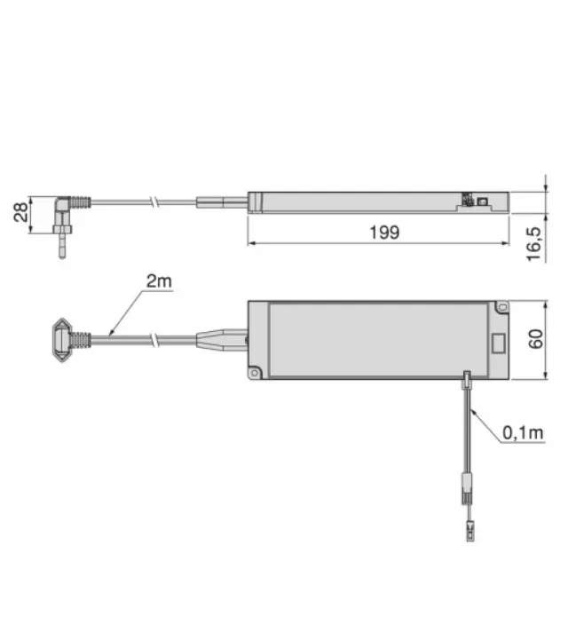 ΜΕΤΑΣΧΗΜΑΤΙΣΤΗΣ EMUCA LED SMART 12V DC MINILED ΜΑΥΡΟΣ 60W 3