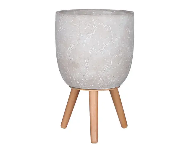 Κασπώ Jimmy Mica Decorations με βάση και διαστάσεις 12.5x12.5x19cm - Grey 1095043