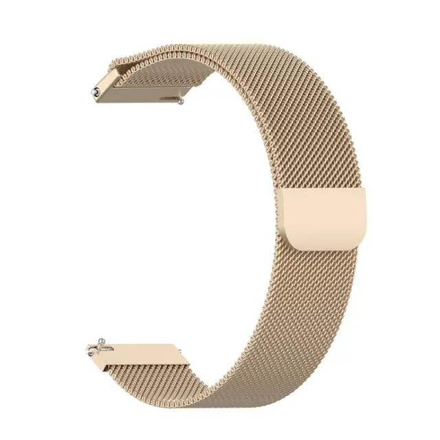 Milanese Λουράκι για Smartwatch 22mm-Champagne Gold OEM