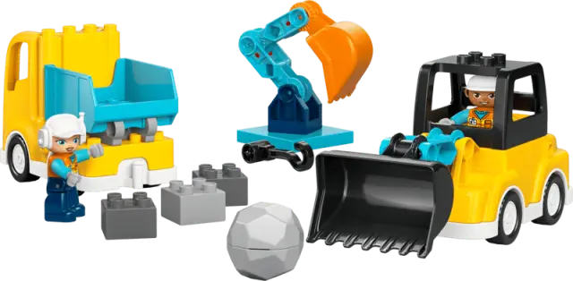 Lego DUPLO Town Construction Vehicles - 3-in-1 Set (10475) (LGO10475)