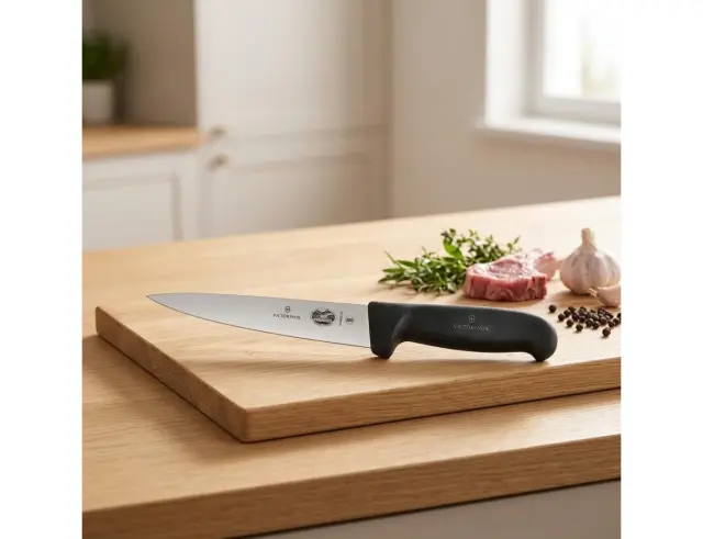 Μαχαίρι Σφαγής Victorinox Fibrox με μήκος λεπίδας 16cm - Black5.5603.16