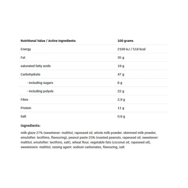 ALLNUTRITION Fitking Cookie White Creamy Peanut 2
