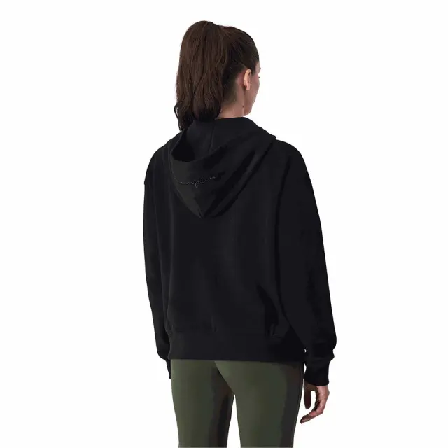 Champion Women's Standard Fit Full-Zip Hoodie Μαύρο 117533-KK001 (Champion) 2
