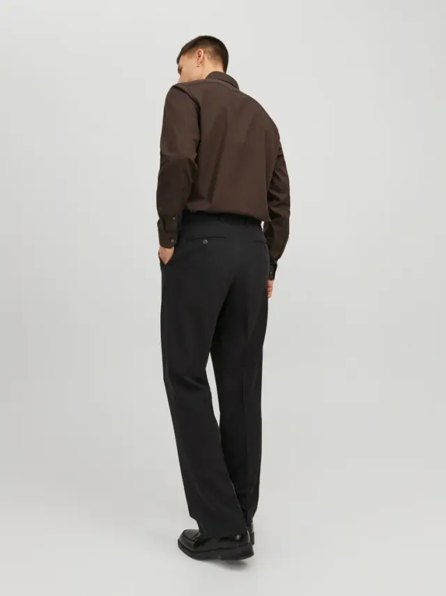 JPRBLAPARKER SHIRT L/S NOOS - Chocolate Torte 3