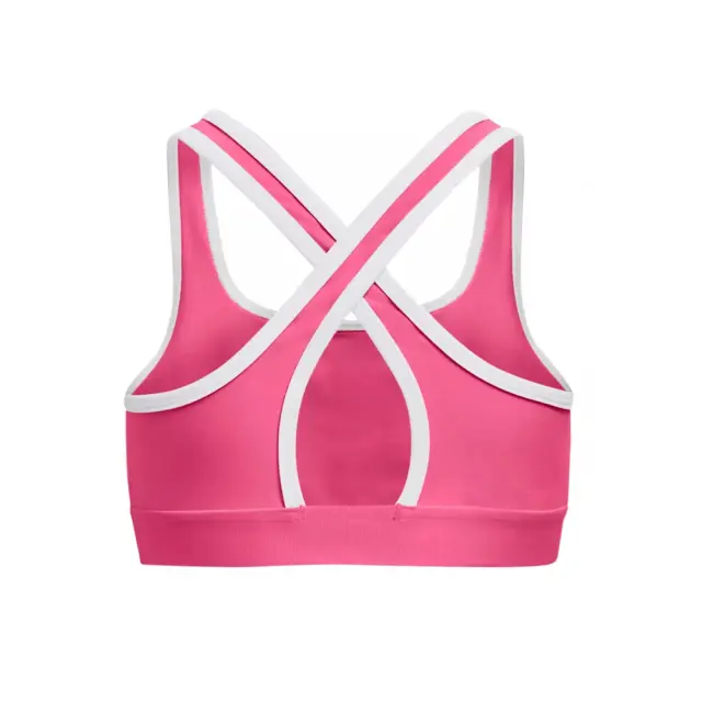 Under Armour Girl's Crossback Graphic Print Bra Ροζ 1373867-640 (Under Armour) - Large 2