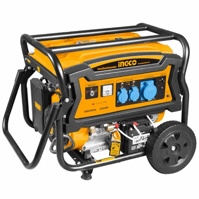 ΓΕΝΝΗΤΡΙΑ ΒΕΝΖΙΝΗΣ ΜΕ ΣΤΑΘΕΡΟΠΟΙΗΤΗ AVR 6,5KVA INGCO 15HP GE65006