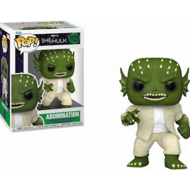 Funko Pop! Marvel: She-Hulk - Abomination #1129 Bobble-Head Vinyl Figure