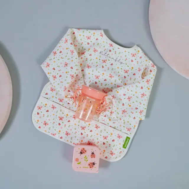 MINILAND ΒΡΕΦΙΚΗ ΣΑΛΙΑΡΑ ΜΕ ΜΑΝΙΚΙΑ SOFT BIBY BUTTERFLY 3