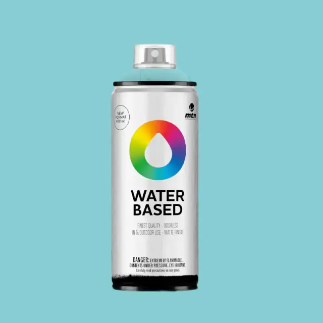 MTN Waterbased Spray Paint 400ml WB4 RV-341 Hawaii Blue