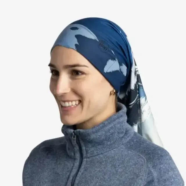 Buff Original EcoStretch Neckwear Mount Fuji Peak Blue Αθλητικό Περιλαίμιο 2