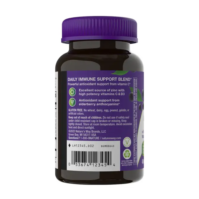 Nature's Way Sambucus Gummies 3