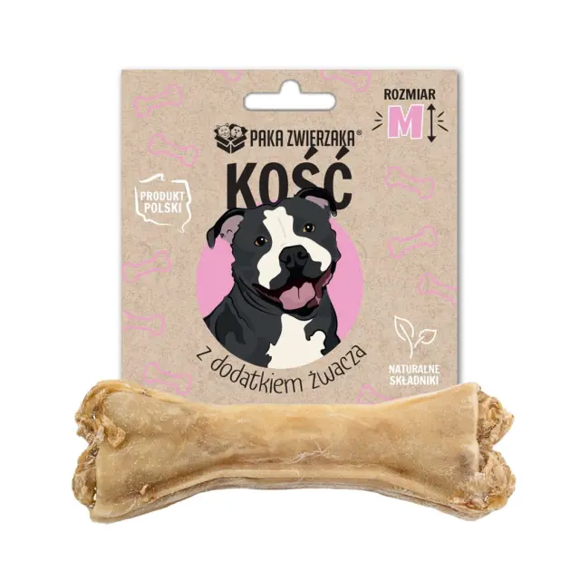 PAKA ZWIERZAKA Bone with tripe additive M 12 cm - dog treat - 55g