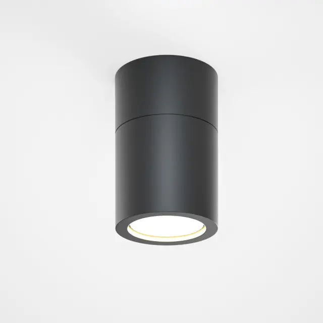 it-Lighting Chelan 1xGU10 Outdoor Ceiling Down Light Anthracite D:10.3cmx6cm (80300144)