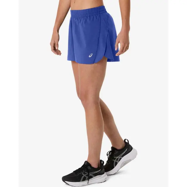 Asics Women's Core Split Shorts Μπλε 2012D182-400 (Asics) - Large 2
