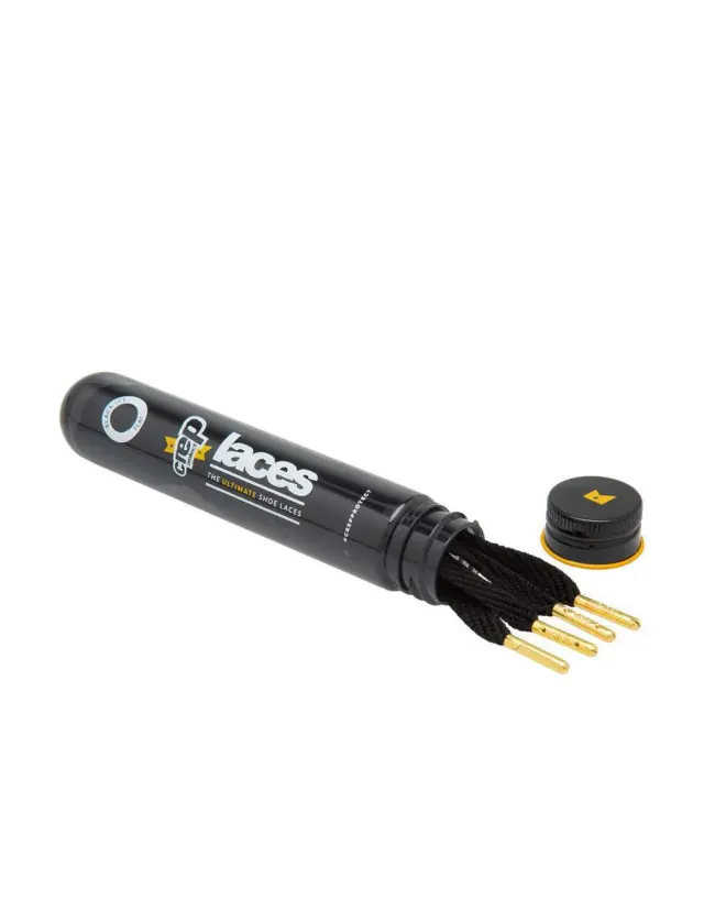 Crep Protect The Ultimate Shoe Laces Flat Ίσια Κορδόνια Παπουτσιών 1 Ζευγάρι - Black Ice 1175403.0-Black