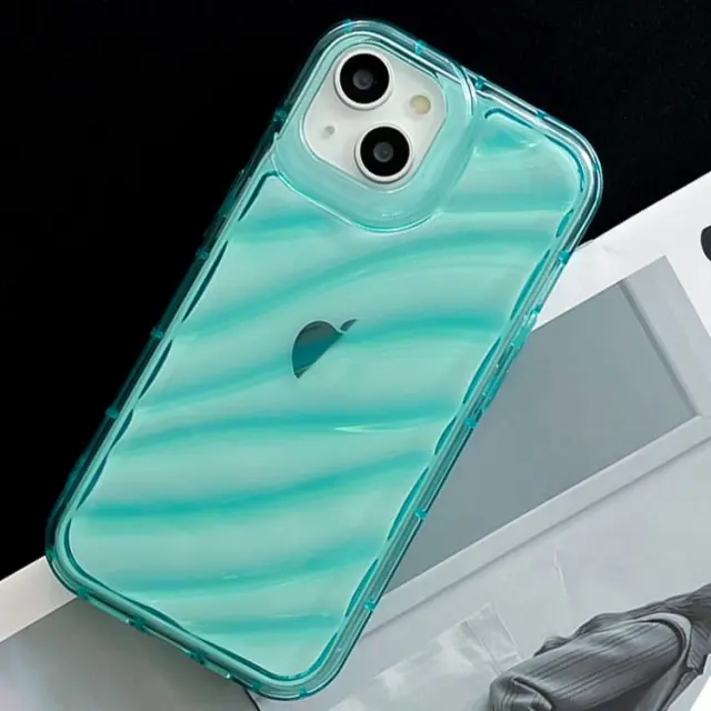 Waves TPU Θήκη για iPhone 11- Blue OEM 2