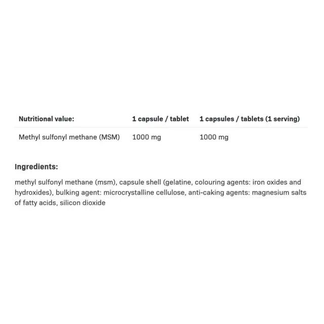 ALLNUTRITION MSM 2