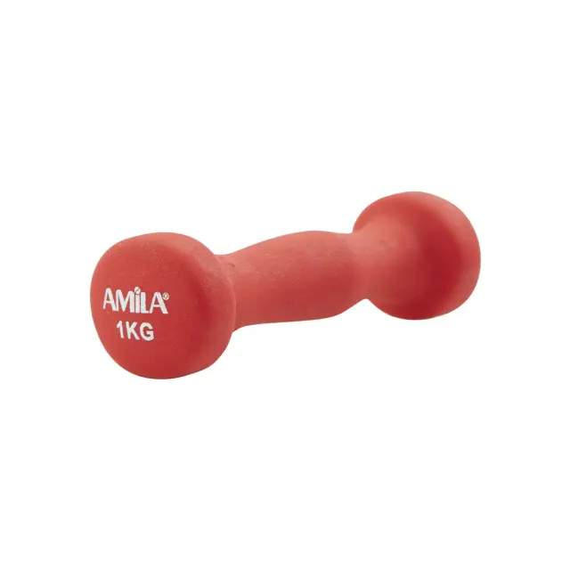 Amila Adult 1 kg Soft Hand Grip Set Weights Κόκκινο 44448 (Amila) - One Size 2