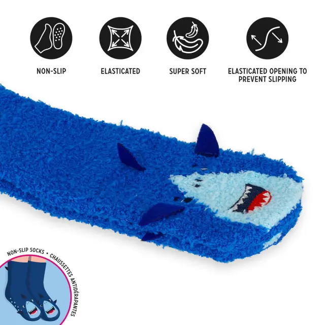 Legami Καλτσοπαντόφλες / Non-slip Socks Kids Size: It's a Match! (9 σχέδια) Shark, 26-34 3