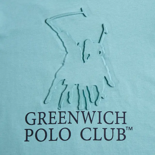 Μπλούζα Greenwich Polo Club με ανάγλυφο σχέδιο 2