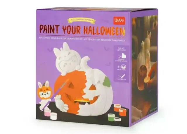 Βάση Κεριού Legami Decoration Kit Paint Your Halloween / PSE0002 (Legami)