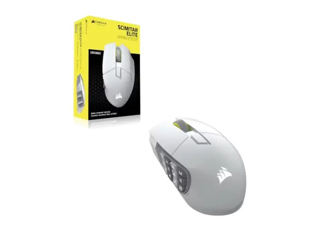 Corsair Mouse Scimitar Elite Wireless SE (RGB, White) (CH-9314011-WW) 2