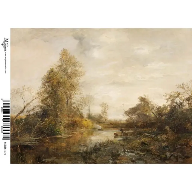 Ριζόχαρτο Maja's Memories, 30x42cm, Ανοιξιάτικο τοπίο, MDR1070