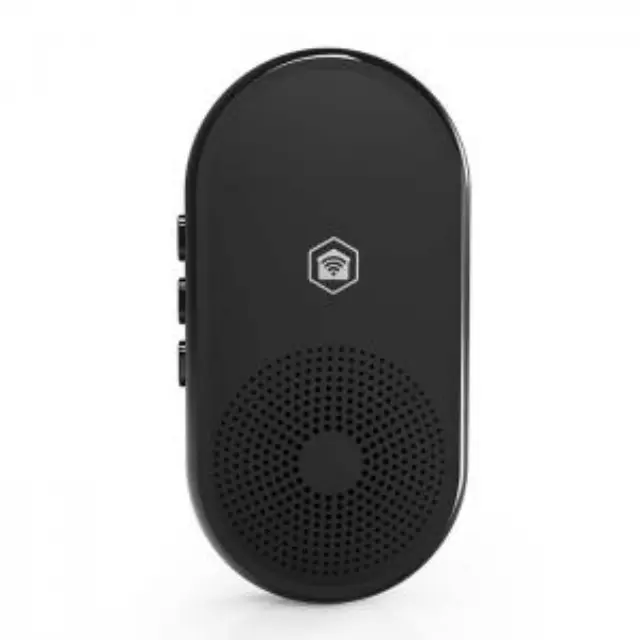 Ασύρματο plug-in smart εσωτερικό κουδούνι, σε μαύρο χρώμα. 2