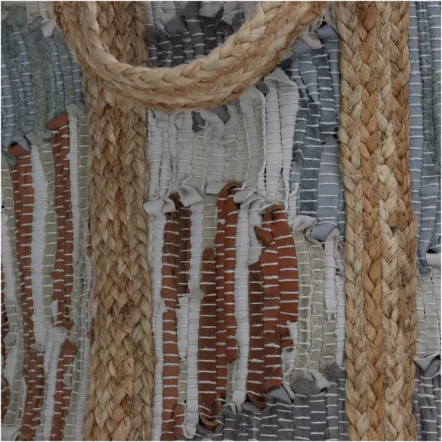 Τσάντα Γκρι Δέρμα 40x60cm 3