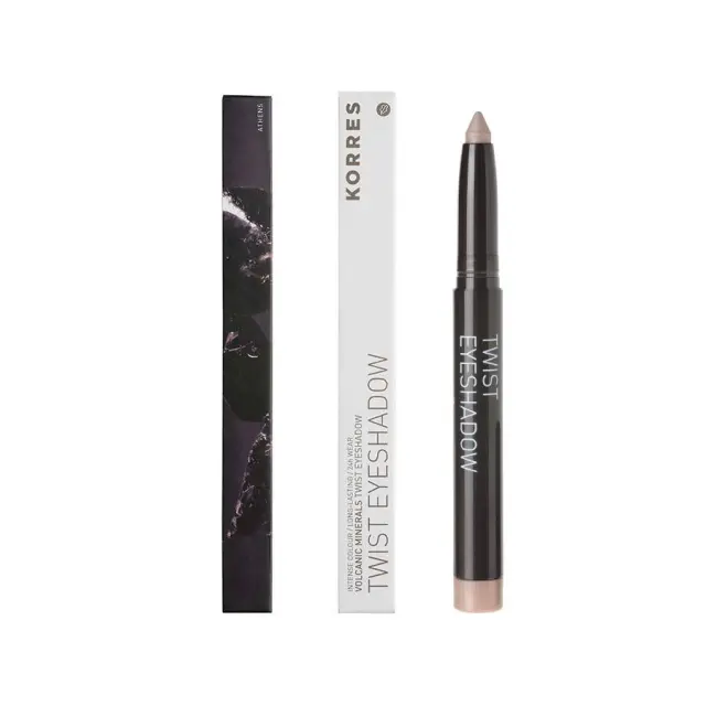 ΚΟΡΡΕΣ Eyeshadow Twist Volcanic Minerals 15 Golden Sugar 1.4g
