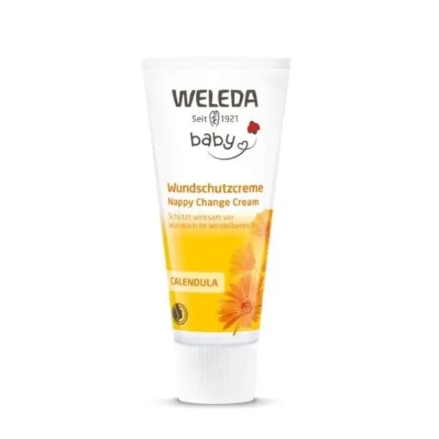 Weleda Baby Nappy Change Cream Κρέμα Καλέντουλας για την Αλλαγή Πάνας, 75ml 3