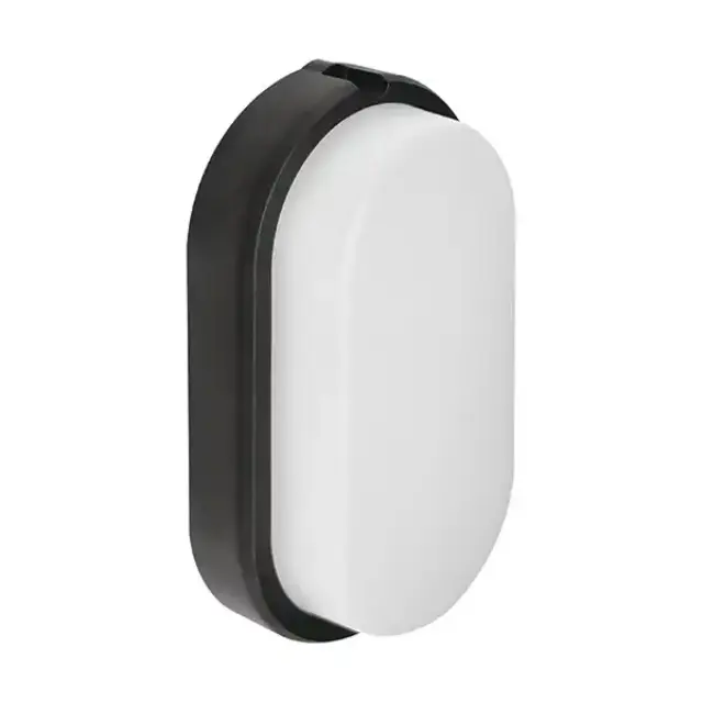 Απλίκα Τοίχου LED Οβάλ Μαύρη 11W 4000K IP54 ARTE ILLUMINA Μαύρο