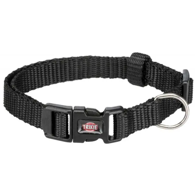Trixie Premium Περιλαίμιο Μαύρο Small 25-40cm/15mm