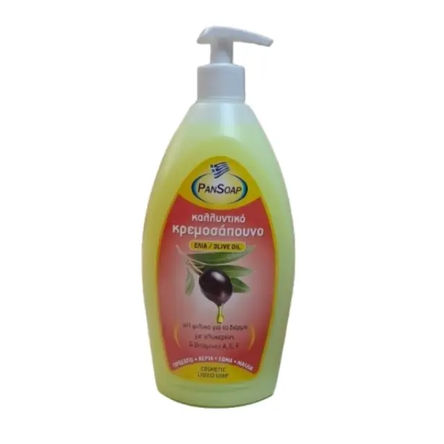PanSoap κρεμοσάπουνο με λάδι ελιάς και φασκόμηλο 1LT