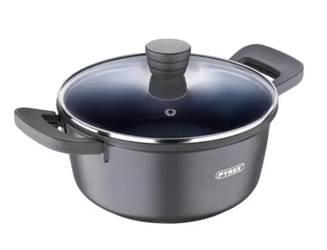 Κατσαρόλα Pyrex Navi με καπάκι, αντικολλητική επίστρωση, διάμετρο 24cm και χωρητικότητα 4.5L 27505 3