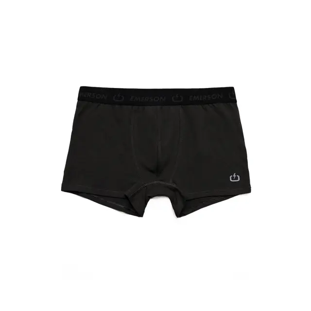 Emerson Men's Boxers (2 Pcs Package) (221.EM06.06-Black) - Μαύρο 3