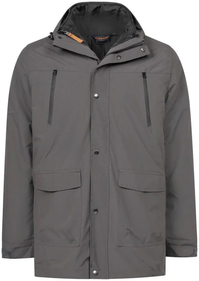 Keano Dark Grey Ανδρικό Μπουφάν Life-Line - 34641812-DKG - XL