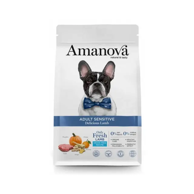 Amanova Grain Free Adult Sensitive Delicious Lamb 10Kg Μονόχρωμο