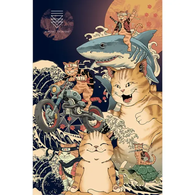 Αφίσα Pyramid International Vincent Trinidad (Catana Montage) 61x91.5εκ - PP35437