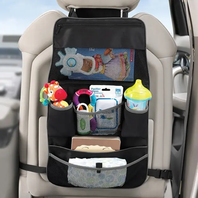 Munchkin Brica BackSeat 2 in 1 Organiser Θήκη Οργάνωσης Καθίσματος Αυτοκινήτου & Καροτσιού, 1τεμ 2