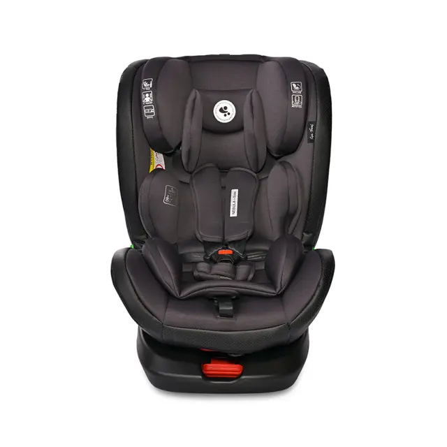 Lorelli Κάθισμα Αυτοκινήτου 40-150εκ. "Nebula" i-Size Isofix 360º Black leather Μαύρο 3