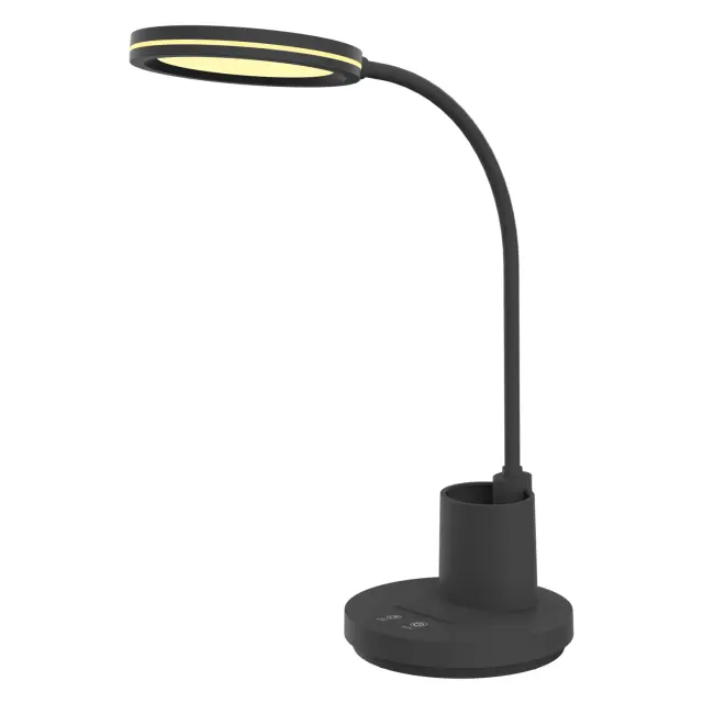 ΦΩΤΙΣΤΙΚΟ ΓΡΑΦΕΙΟΥ LED ACA BL1181BK ΜΑΥΡΟ 8W CCT 3000K/3800K/5700K 300LM / BL1181BK